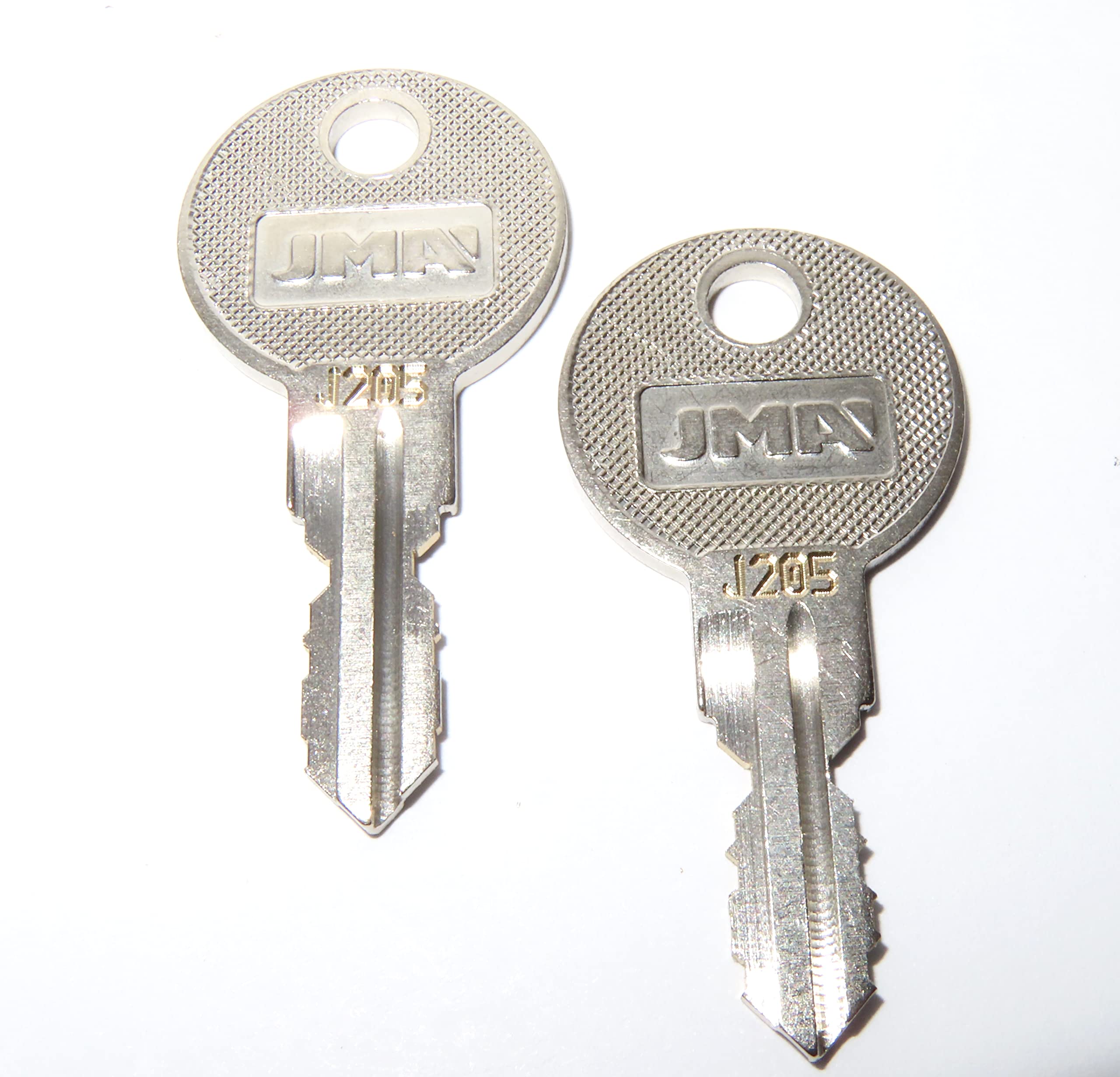 2 Keys For Better Built Tool Box Key Code Series J201 thru